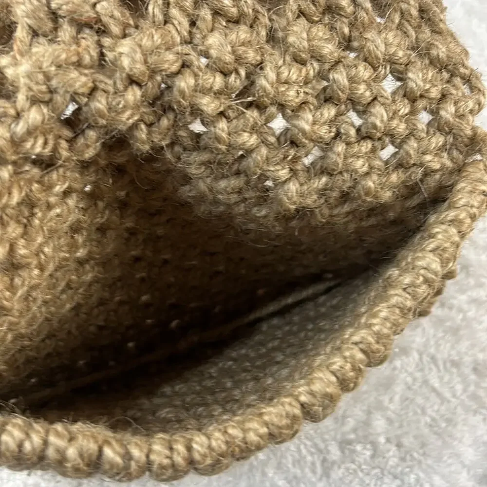 Unbranded‎ Macrame rope and wood bead shoulder bag purse - Picture 7 of 7